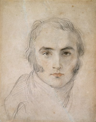 Önarckép, 18. század (kréta és wc papíron) alkotó: Thomas Lawrence