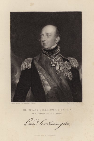 Sir Edward Codrington alkotó: Thomas Lawrence