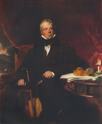 Sir Walter Scott, 1771-1832, 1820-1826, 1942. alkotó: Thomas Lawrence
