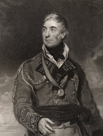 Thomas Graham, H. Meyer metszet, a National Portrait Gallery III. kötetéből, kiadva 1835 körül (litho) alkotó: Thomas Lawrence