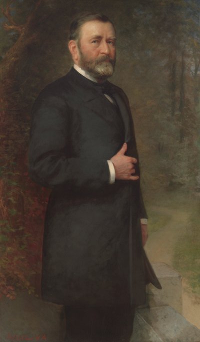 Ulysses S. Grant, c. 1880. alkotó: Thomas Le Clear
