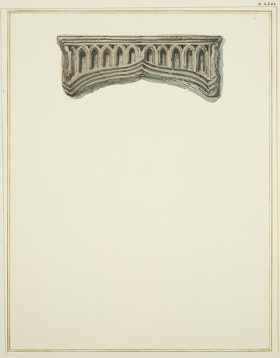 Faragás a lépcsőházon a Baldwin utcai átjáró melletti házban (akvarell papíron) alkotó: Thomas Leeson the Elder Rowbotham