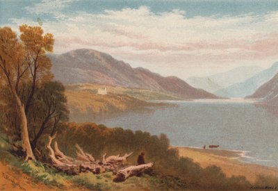 Angol tavak, Ullswater (színes litho) alkotó: Thomas Leeson the Elder Rowbotham