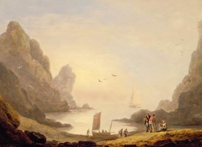 Egy félreeső öböl alkotó: Thomas Luny
