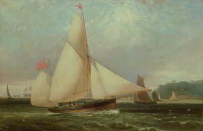 A 12. Norfolk herceg Arundel jachtja alkotó: Thomas Luny