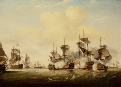 A touloni csata alkotó: Thomas Luny