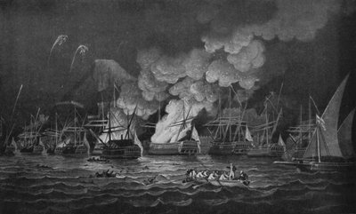 Gibraltár védelme, 1785 alkotó: Thomas Luny