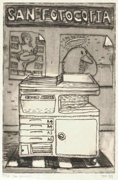 San Photocopy alkotó: Thomas MacGregor