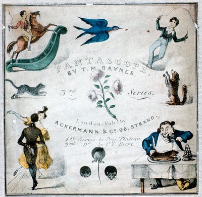 Útmutató egy fantascope-hoz, 1833. alkotó: Thomas Mann Baynes