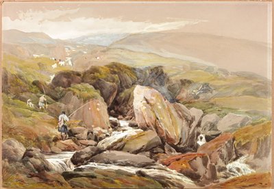 Kilátás a Felföldön (testszín) alkotó: Thomas Miles II Richardson