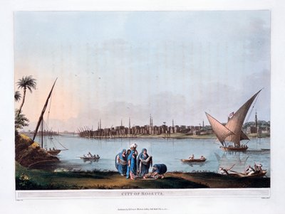 Rosetta városa, 1801 alkotó: Thomas Milton