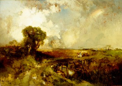 Nyári zápor, 1878 alkotó: Thomas Moran