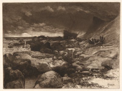 Egy roncs alkotó: Thomas Moran