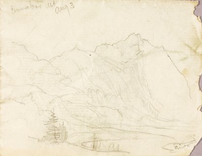 Cinnabar Mt. alkotó: Thomas Moran