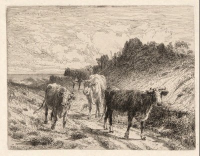Tehenek alkotó: Thomas Moran