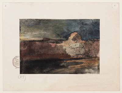 Grand Canyon viharos időben, Arizona alkotó: Thomas Moran