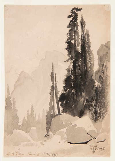 Half Dome, Yosemite alkotó: Thomas Moran