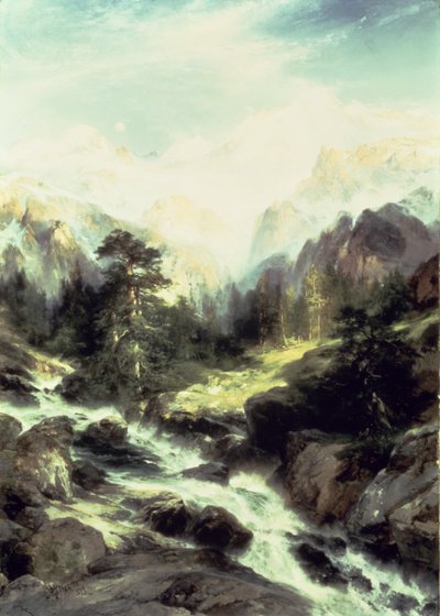 A Teton-hegységben, 1899 alkotó: Thomas Moran