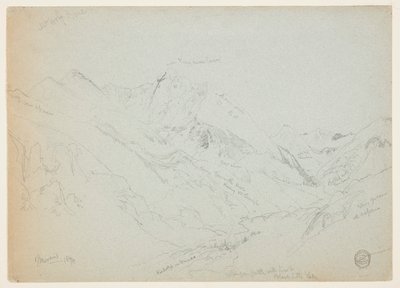 Szent Kereszt hegy alkotó: Thomas Moran