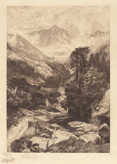 A Szent Kereszt hegye, Colorado alkotó: Thomas Moran