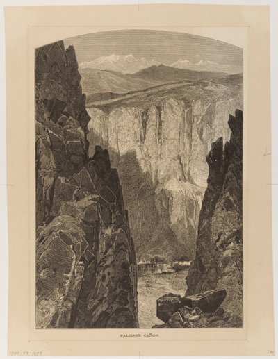 Palisade Ca ~ non alkotó: Thomas Moran