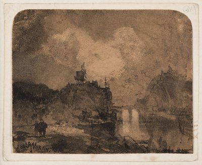 River Scene, Grand Canyon, Colorado alkotó: Thomas Moran