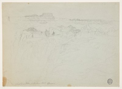 Shoshone vízesés, Snake River, Idaho alkotó: Thomas Moran