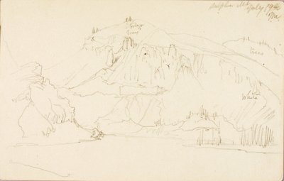Sulphur Mountain alkotó: Thomas Moran
