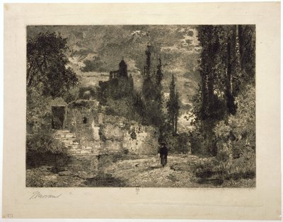 Szürkület alkotó: Thomas Moran