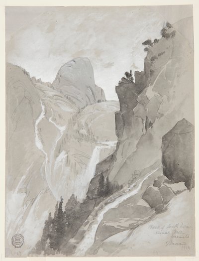 Vernal Falls, Yosemite alkotó: Thomas Moran