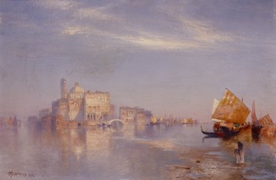 Kilátás Velencére alkotó: Thomas Moran