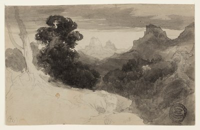 Kilátás a Tetonokra, Wyoming alkotó: Thomas Moran