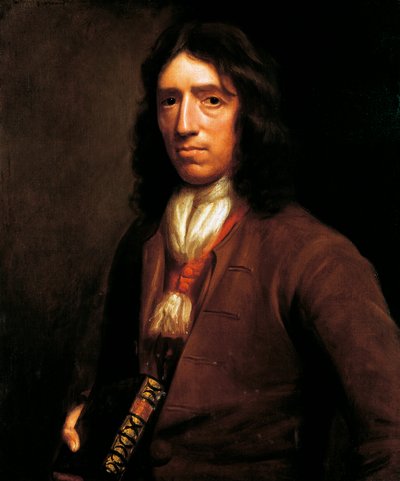 William Dampier (1651-1715) brit körüljáró, hidrográfus, tengeri kereskedő, kalóz és tengerész portréja, Thomas Murray, festmény, c. 1698 alkotó: Thomas Murray