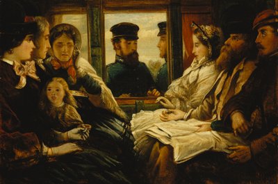 Utazó ajándék 1860 "Jegyeket kérek", 1861 alkotó: Thomas Musgrave Joy