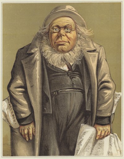 Horace Greeley karikatúrája alkotó: Thomas Nast