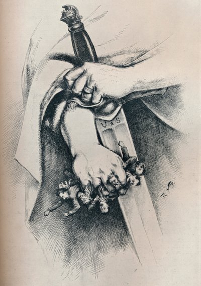 A szabadság nem anarchia, 1886, 1929 alkotó: Thomas Nast