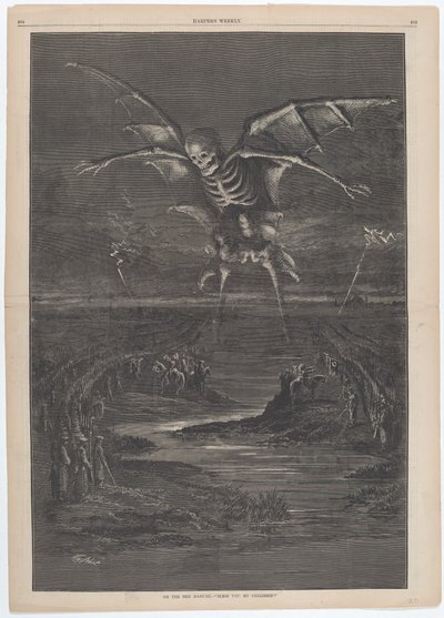 A Vörös Dunán - "Áldjatok titeket, Gyermekeim!" alkotó: Thomas Nast