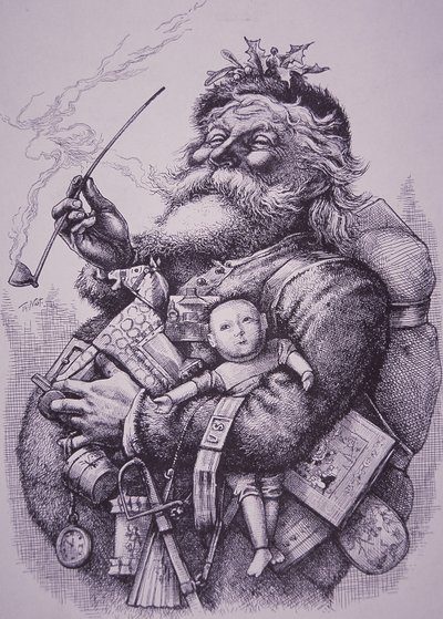 Mikulás alkotó: Thomas Nast