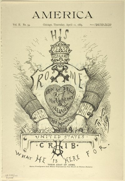 Címerük alkotó: Thomas Nast