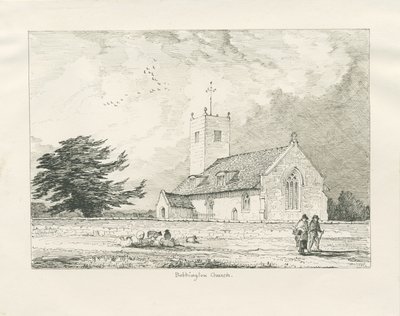 Bobbington Church: tollrajz, 1837 alkotó: Thomas Peploe Wood