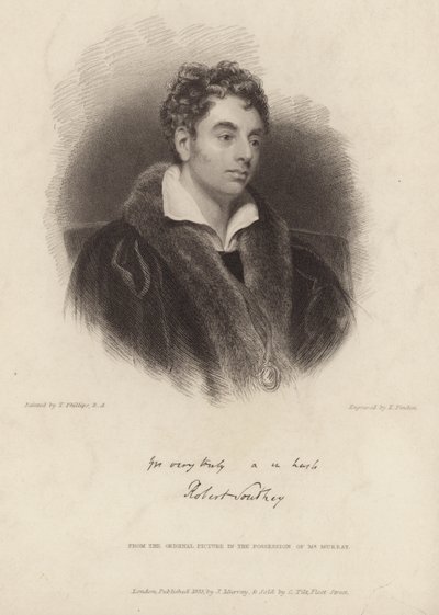 Robert Southey portréja alkotó: Thomas Phillips