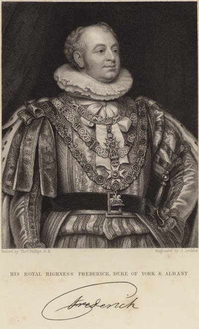 Frigyes herceg alkotó: Thomas Phillips