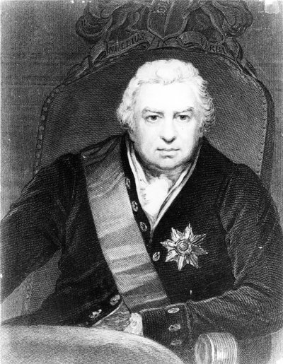 Sir Joseph Banks, 1830-as évek (metszet) alkotó: Thomas Phillips
