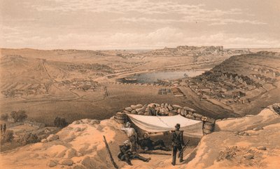 Sebastopol városi akkumulátorai vagy belső erődítményei, 1856 alkotó: Thomas Picken