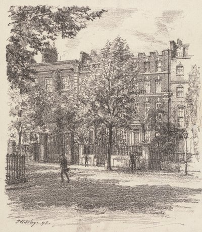 No.4 Cheyne Walk, Chelsea alkotó: Thomas Robert Way