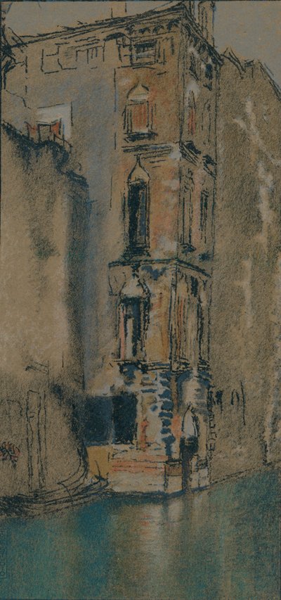 A régi márványterem, Velence, 1904 alkotó: Thomas Robert Way