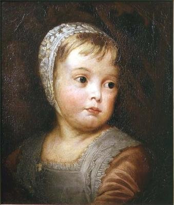 II. Jakab király gyermekként, Van Dyck után alkotó: Thomas Robson