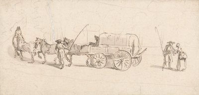 Figurák kocsival és lovakkal alkotó: Thomas Ross