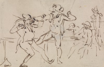Felfedeztek egy kártyákat elrejtő „fekete lábat” (tanulmány) alkotó: Thomas Rowlandson