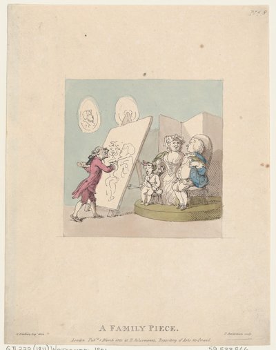 Családi darab, 1803. március 1., 1803. március 1. alkotó: Thomas Rowlandson